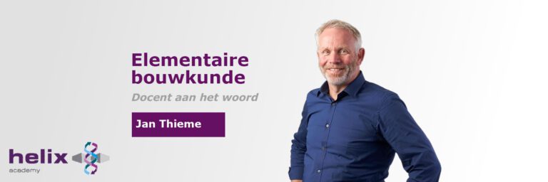 Jan Thieme over cursus Elementaire Bouwkunde