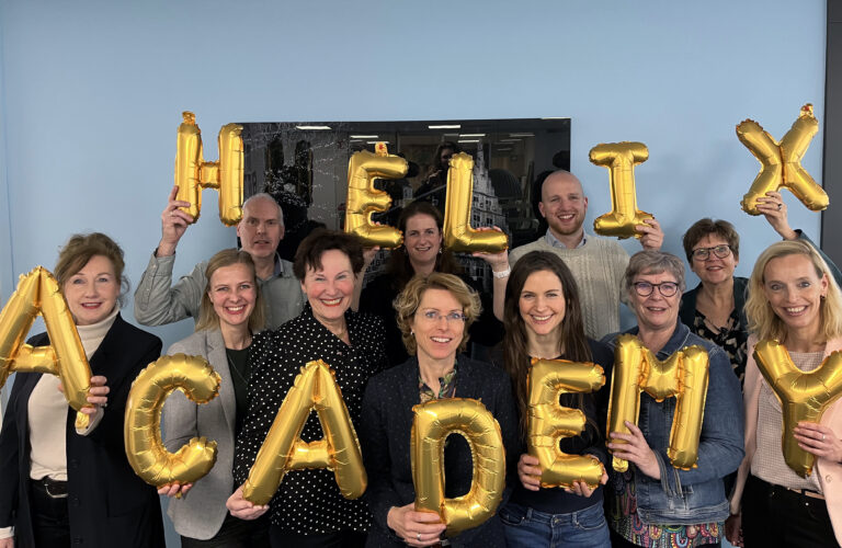 Helix Academy viert feest