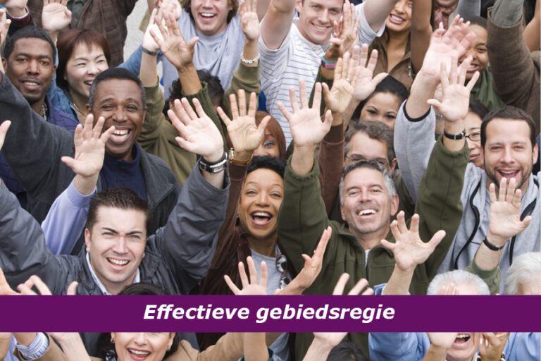 Gebiedsregisseur - Een sleutel tot effectieve gebiedsregie